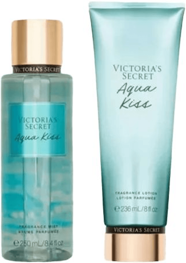 KIT Creme + Body Splash - Aqua Kiss Victoria's Secret 