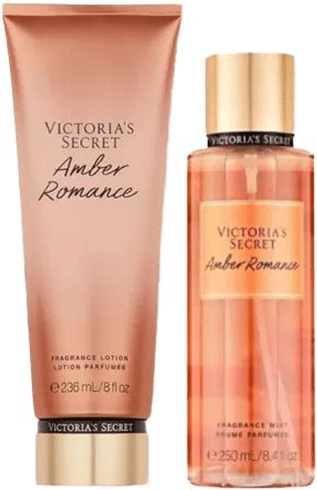 KIT Creme + Body Splash - Amber Romance Victoria's Secret